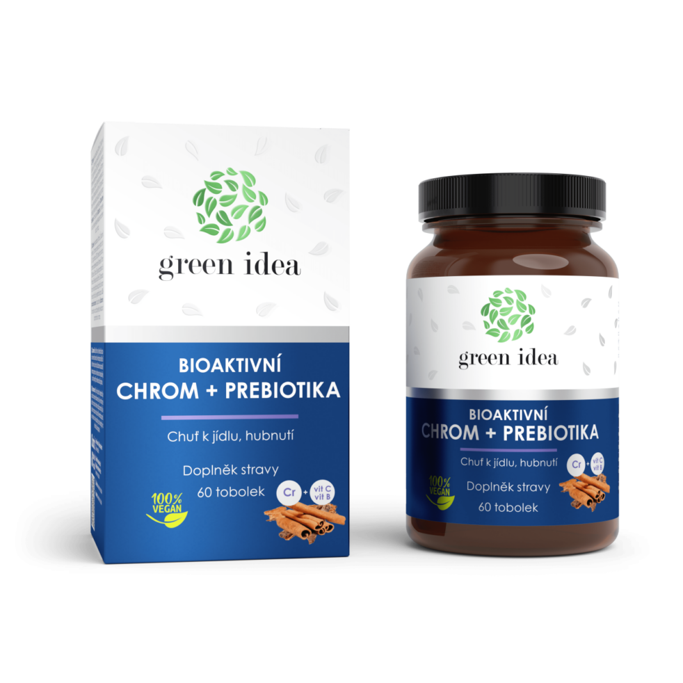 Bioaktivny chrom+prebiotiká - tobolky 60 ks